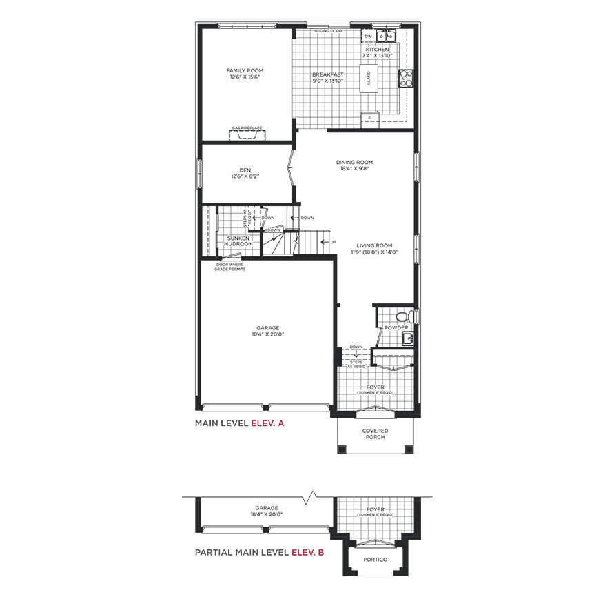 Cambridge Elevation Main A B