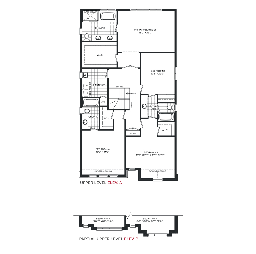 Cambridge Elevation Upper A B