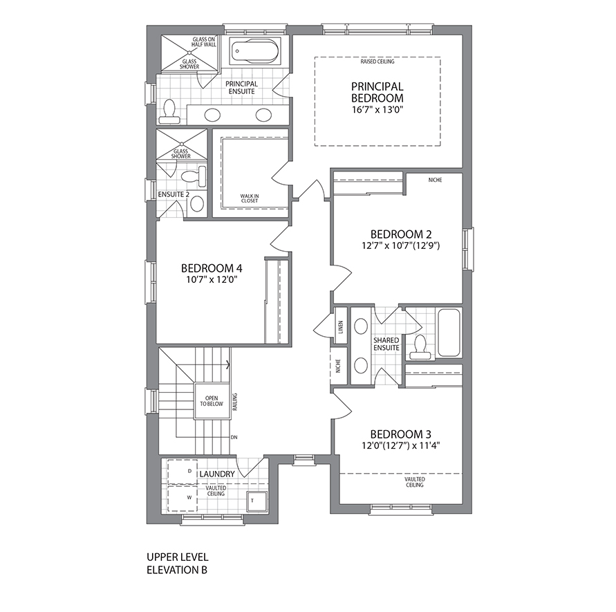 Claremont Elevation Upper B