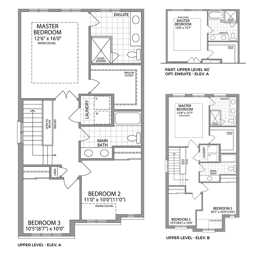 Doon Elevation Upper A & B