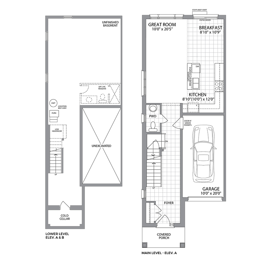 Gryphon Elevation Lower A & B
