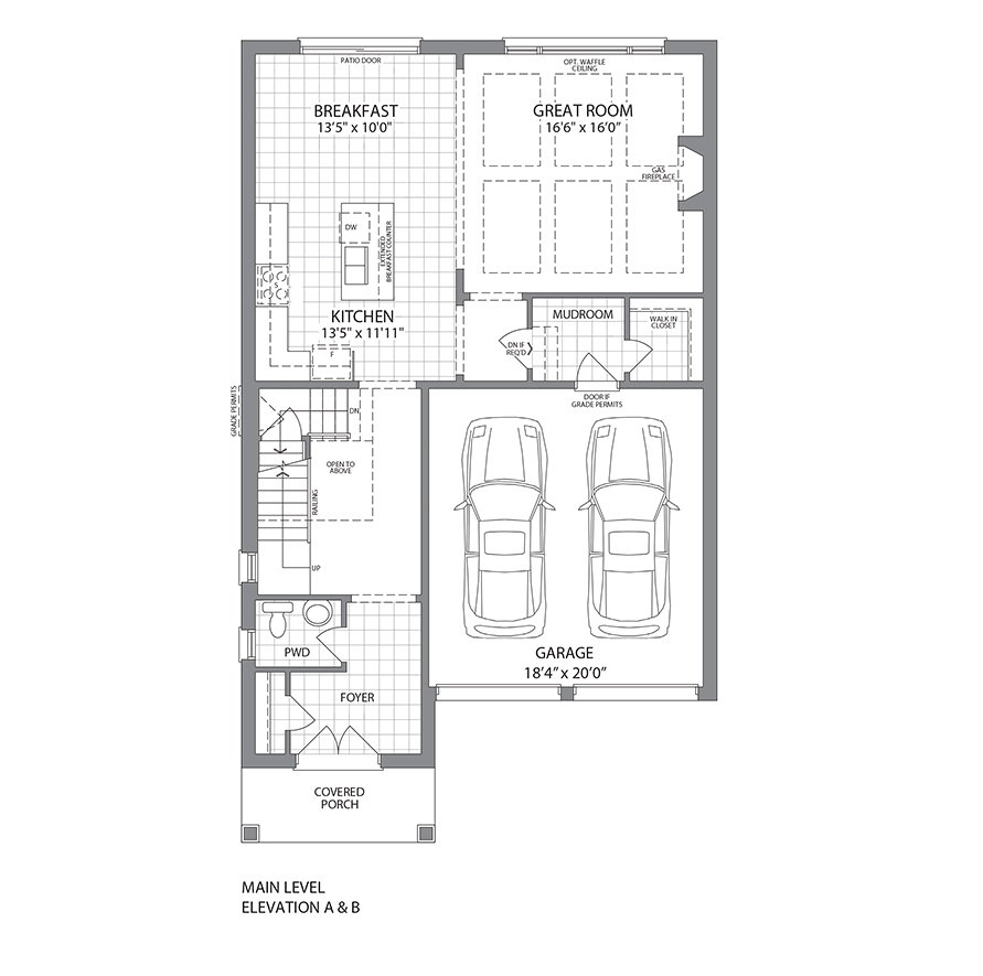 Prestwick Elevation Main A