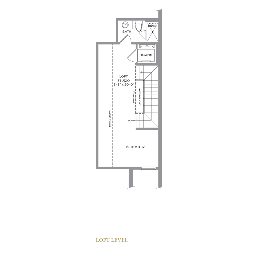 Topaz Loft Level