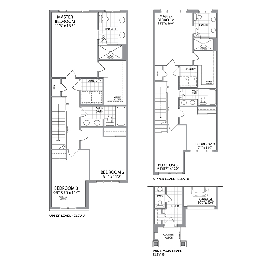 Wellington Elevation Upper A & B